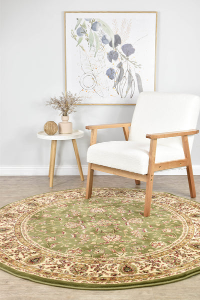Alice Green Rug | Treasures of Turkey