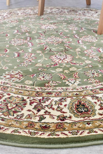 Alice Green Rug | Treasures of Turkey
