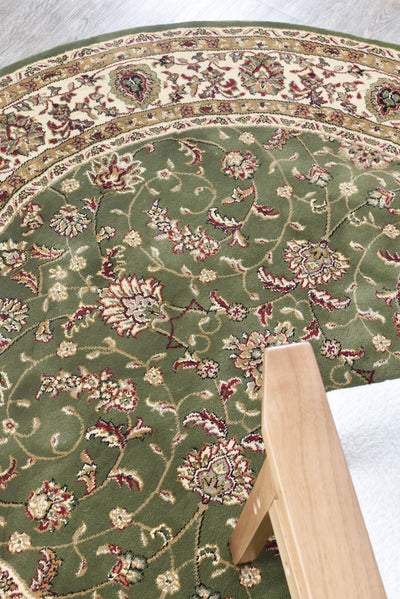 Alice Green Rug | Treasures of Turkey