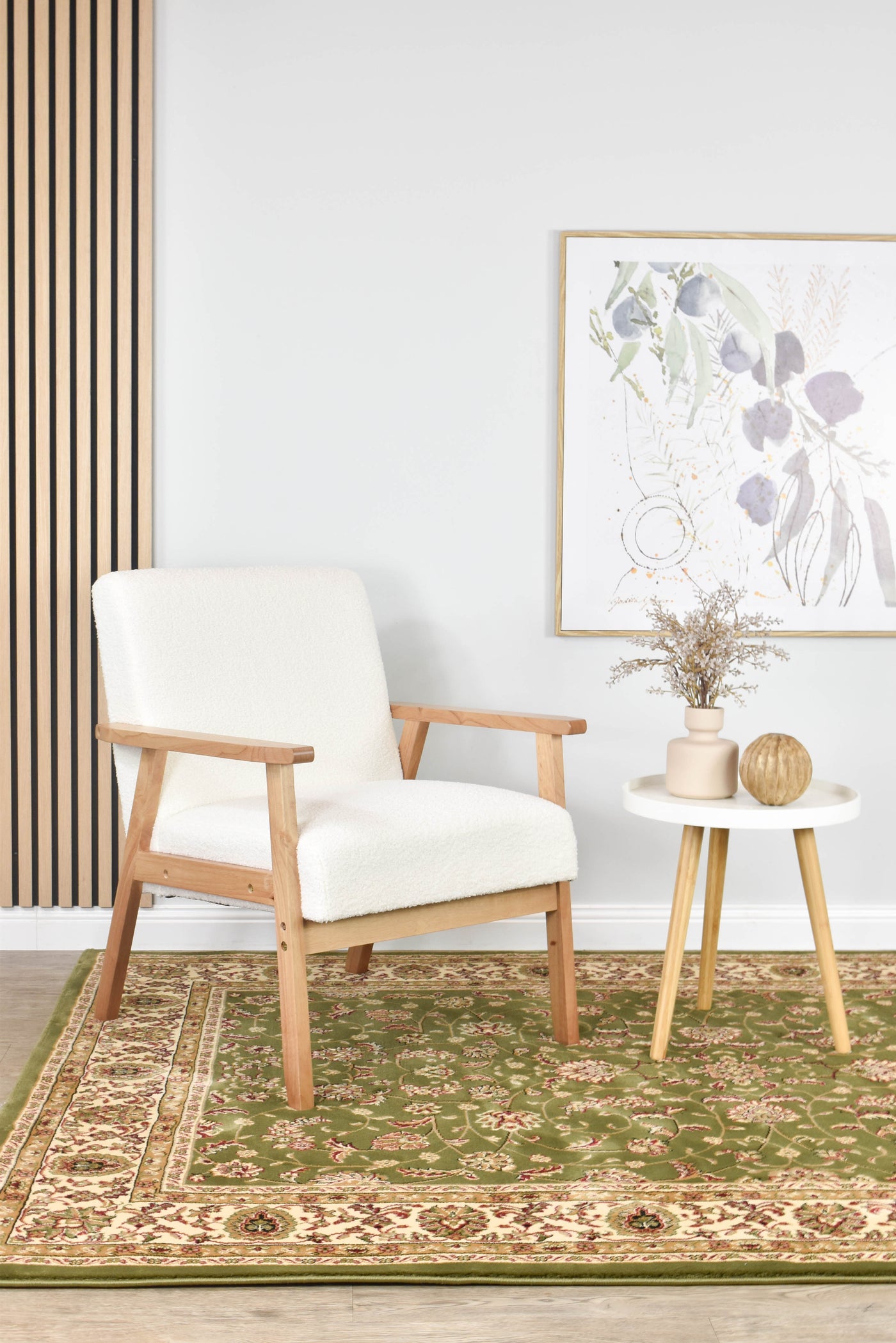 Alice Green Rug | Treasures of Turkey