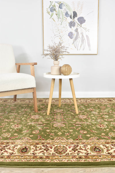 Alice Green Rug | Treasures of Turkey