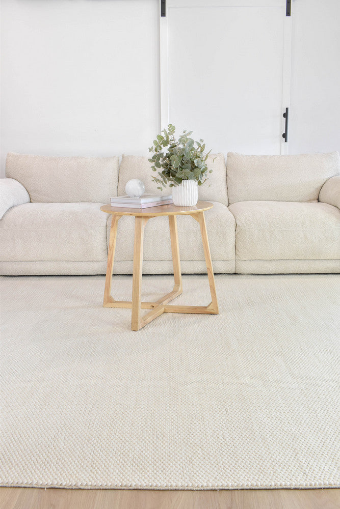 Allure Cloud Silk Wool Rug - Turkish-inspired textured rug from Treasures of Turkey