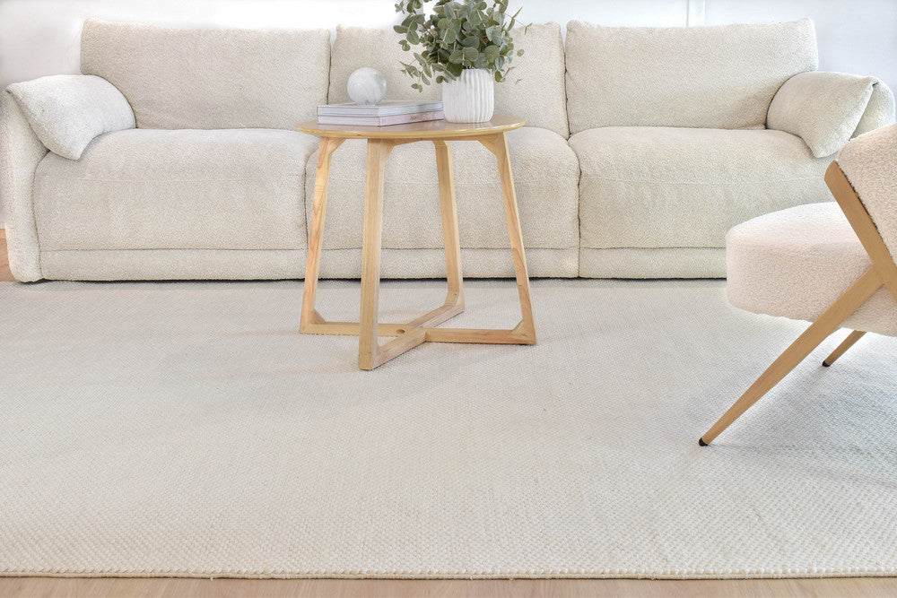 Allure Cloud Silk Wool Rug - Turkish-inspired textured rug from Treasures of Turkey
