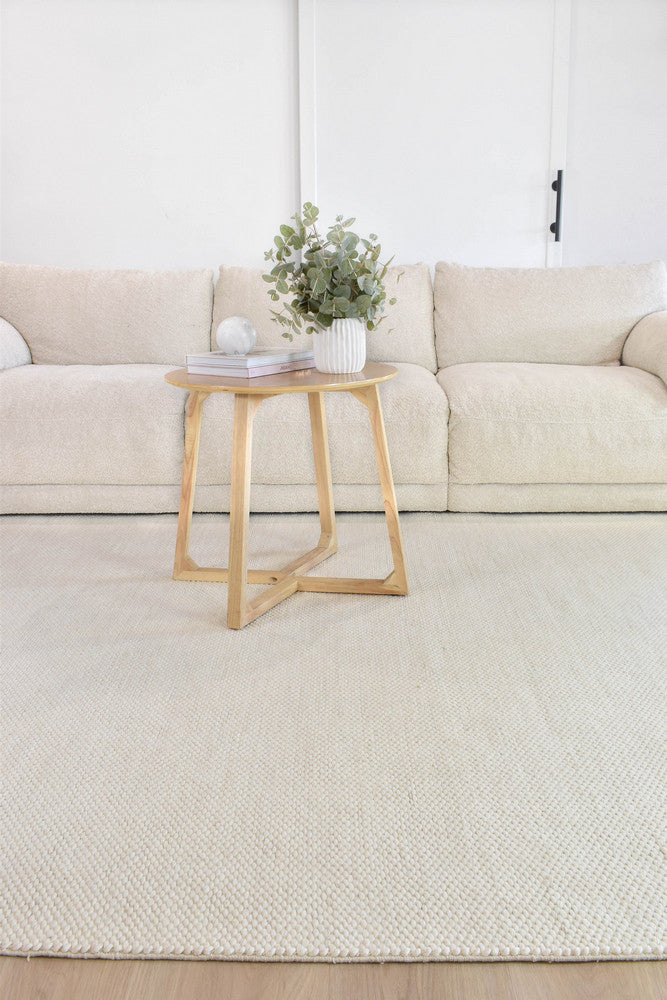 Allure Cloud Silk Wool Rug - Turkish-inspired textured rug from Treasures of Turkey