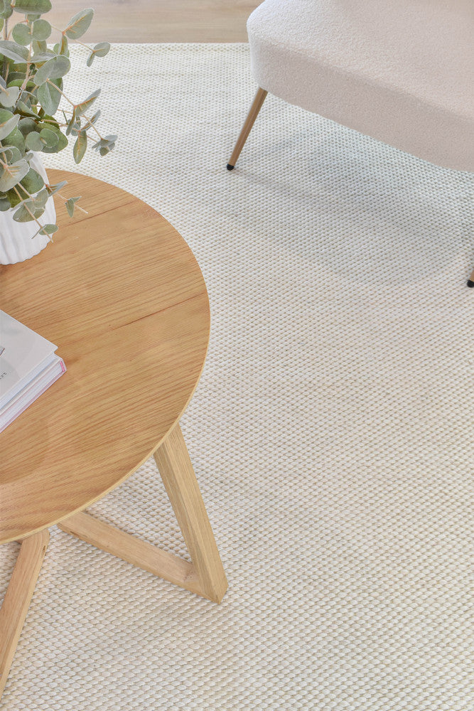 Allure Cloud Silk Wool Rug - Turkish-inspired textured rug from Treasures of Turkey