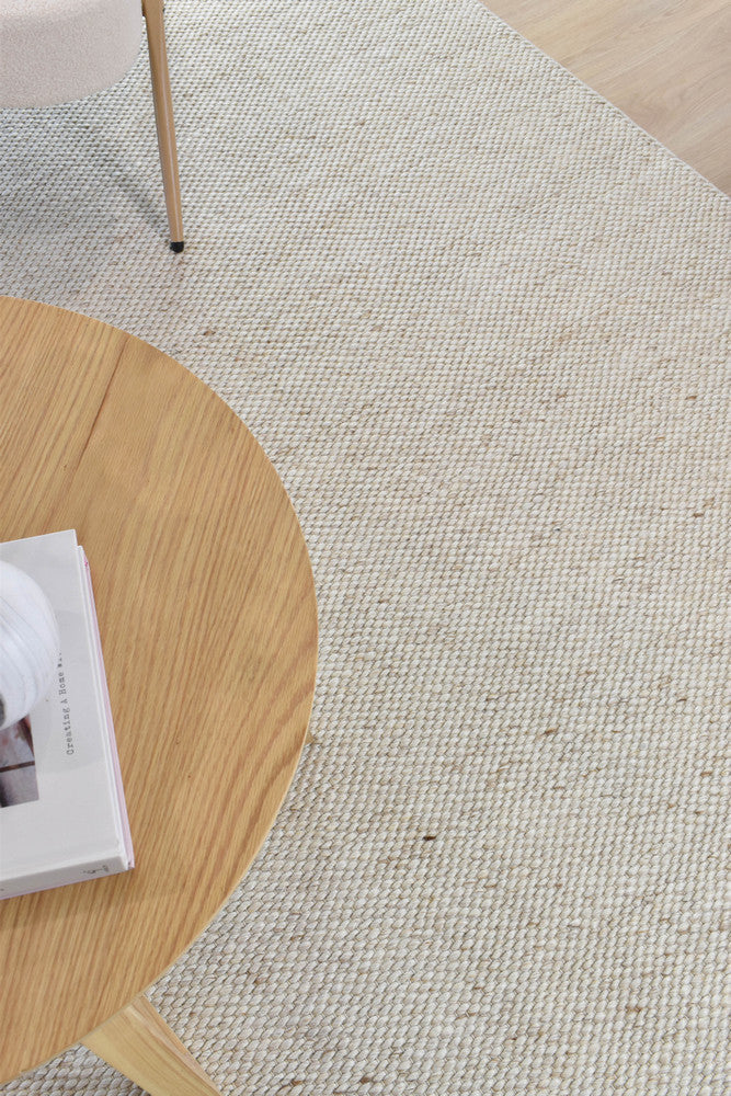 Allure Earth Linen Wool Rug - Turkish-inspired textured rug from Treasures of Turkey