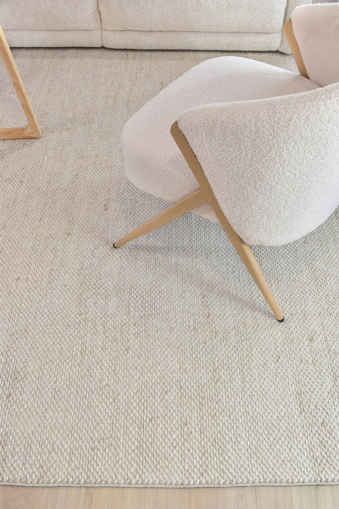 Allure Earth Linen Handmade Natural Wool Rug – Treasures of Turkey