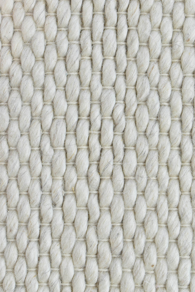 Allure Pearl Wool Rug - Turkish-inspired textured rug from Treasures of Turkey
