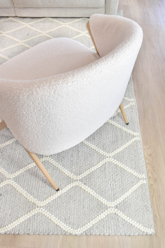Allure Stone Wash Wool Rug - Turkish-inspired textured rug from Treasures of Turkey