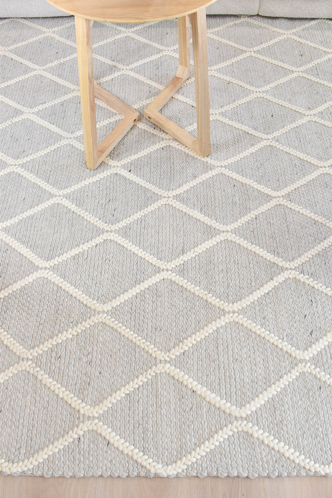 Allure Stone Wash Wool Rug - Turkish-inspired textured rug from Treasures of Turkey