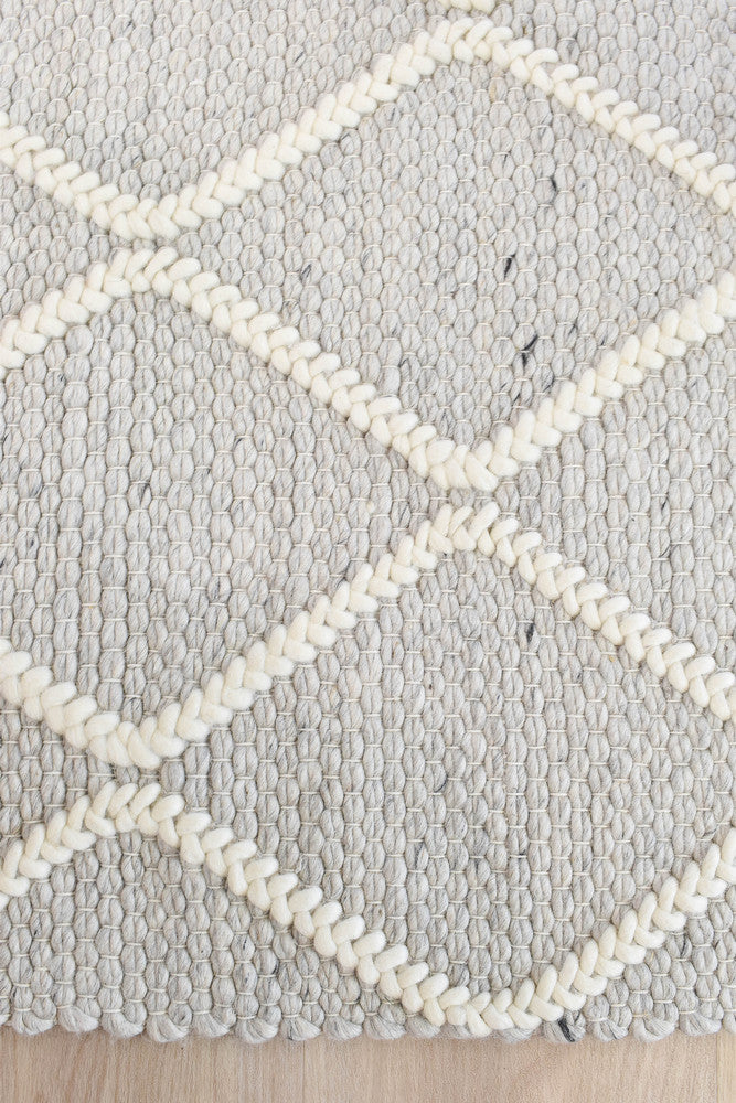 Allure Stone Wash Wool Rug - Turkish-inspired textured rug from Treasures of Turkey
