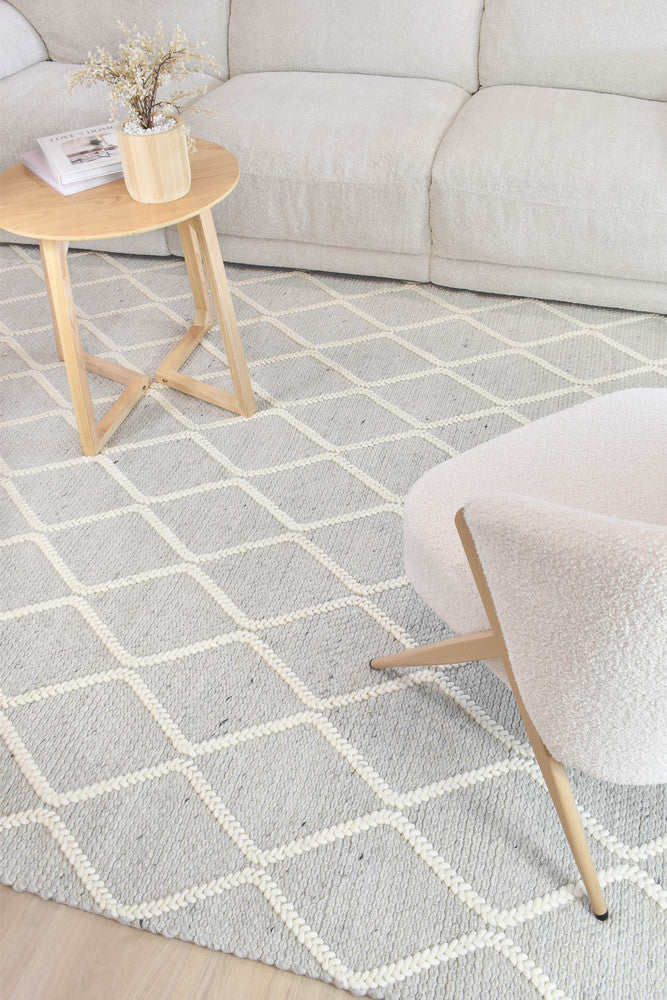 Allure Stone Wash Wool Rug - Turkish-inspired textured rug from Treasures of Turkey