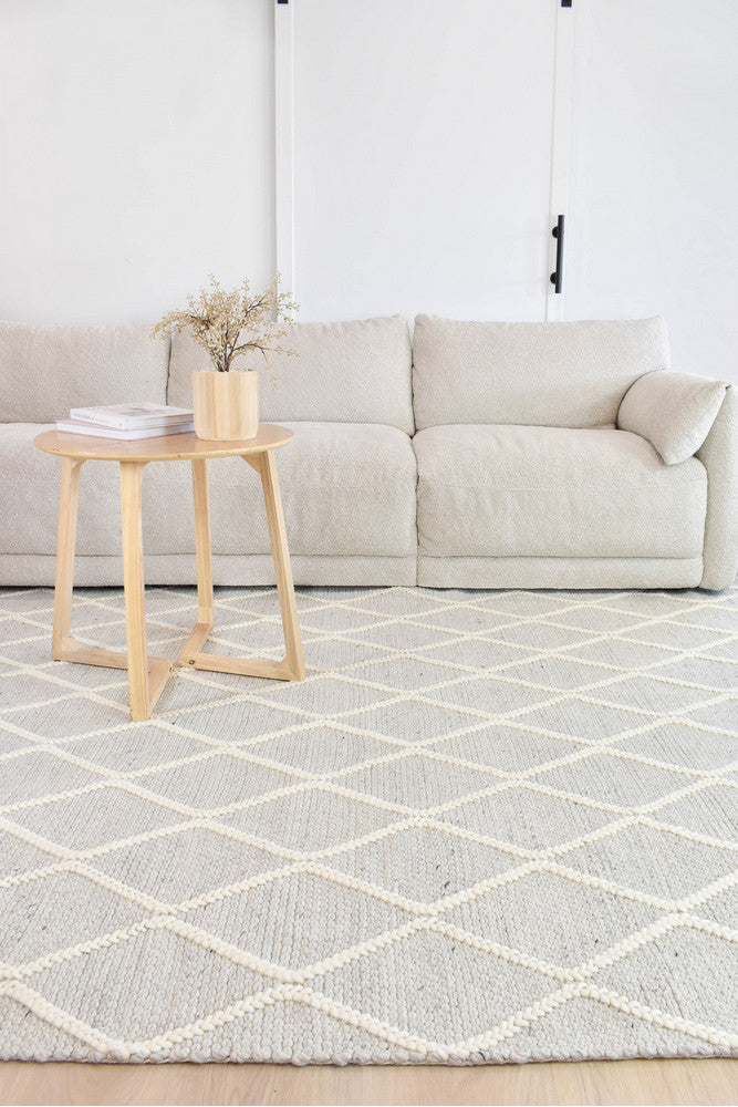 Allure Stone Wash Wool Rug - Turkish-inspired textured rug from Treasures of Turkey