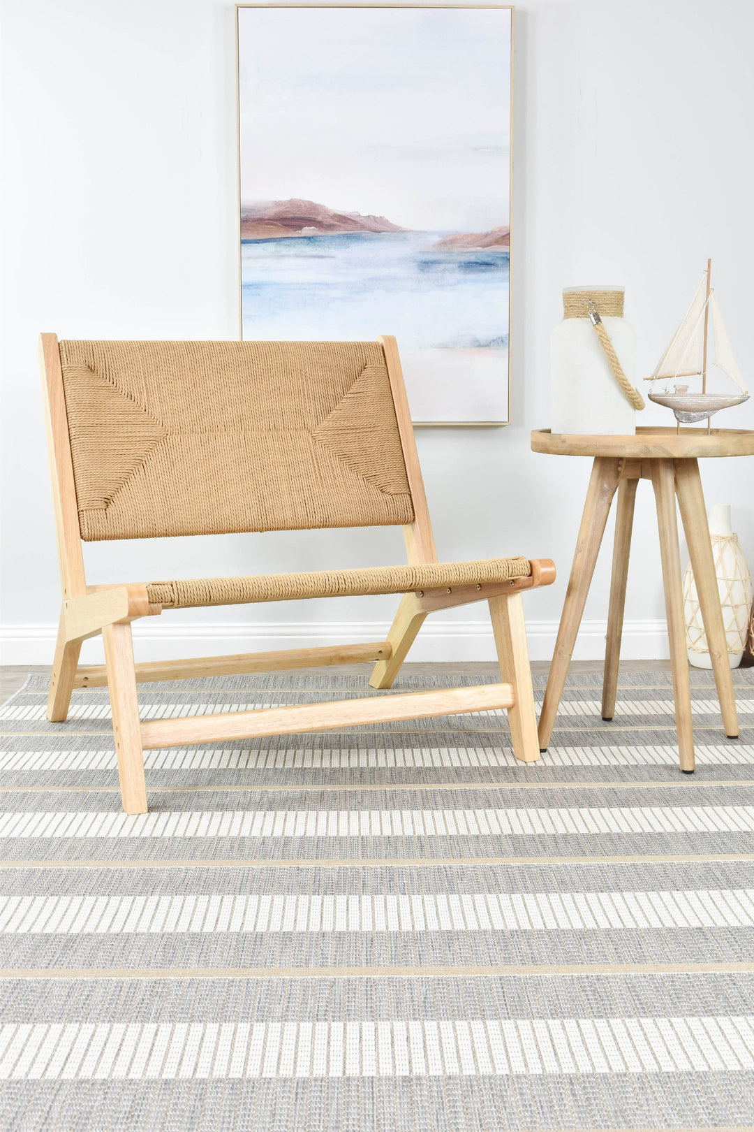 Eva Grey Cream Indoor Outdoor Flatweave Rug – Treasures of Turkey Australia