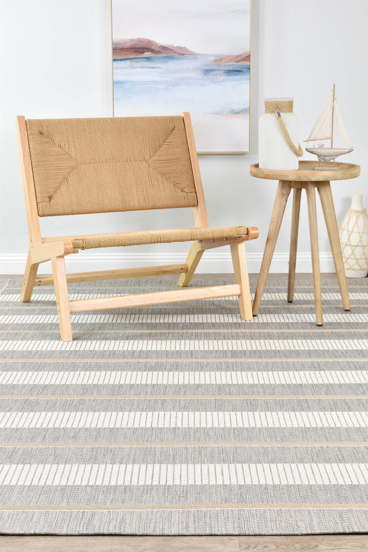 Eva Grey Cream Indoor Outdoor Flatweave Rug – Treasures of Turkey Australia