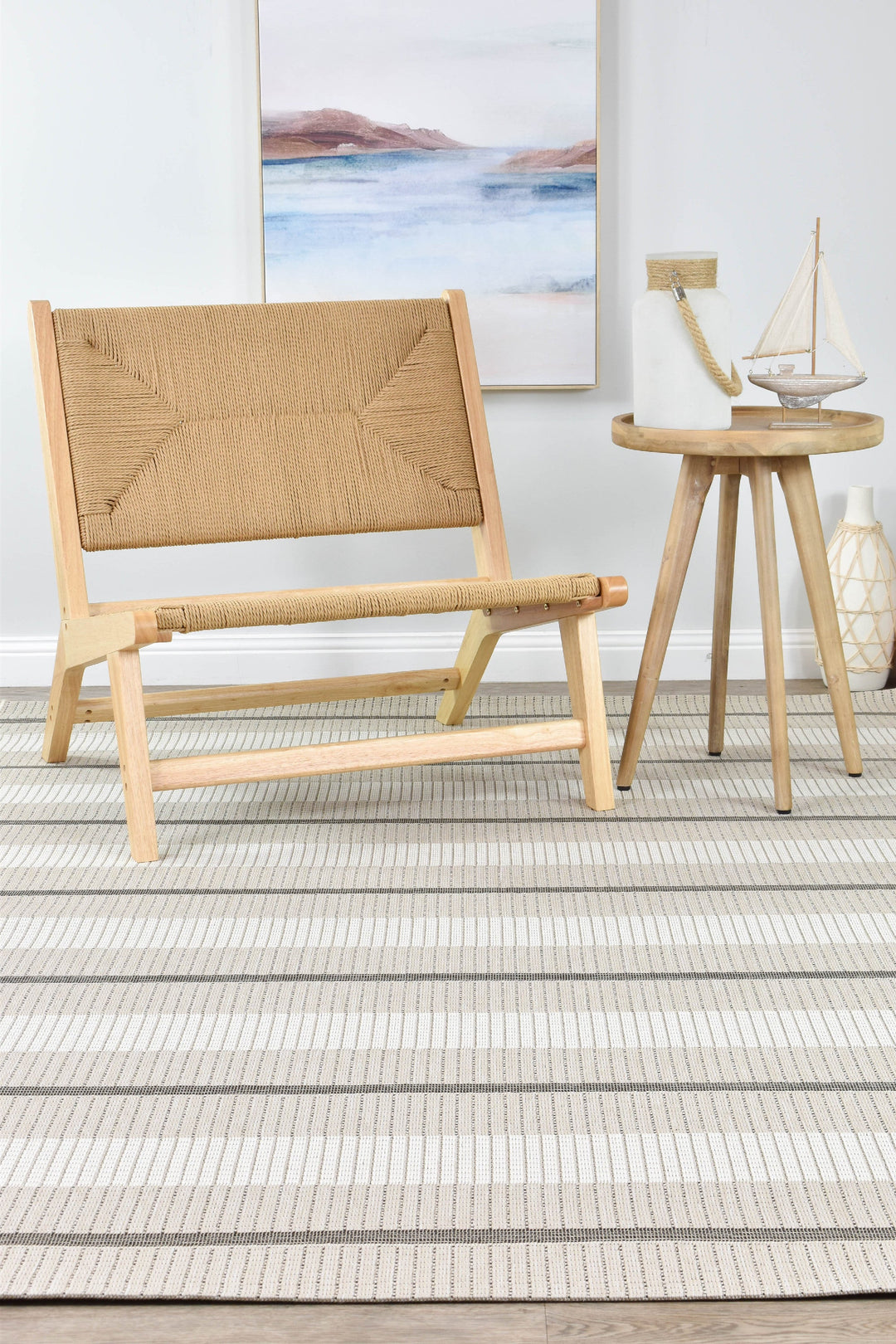 Eva Beige Cream Indoor Outdoor Flatweave Rug – Treasures of Turkey Australia