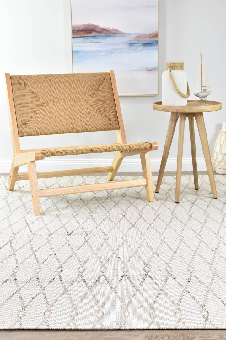 Eva Cream Beige Indoor Outdoor Flatweave Rug – Treasures of Turkey Australia