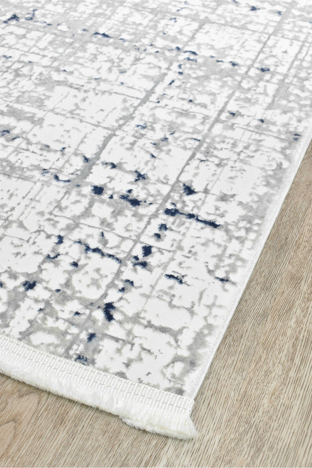 Harmonia Tiger White Rug - Turkish-inspired modern rug from Treasures of Turkey