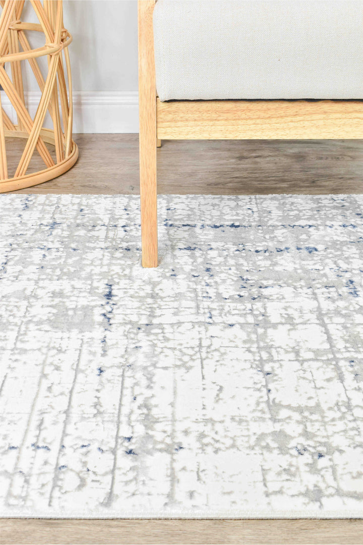 Harmonia Tiger White Rug - Turkish-inspired modern rug from Treasures of Turkey
