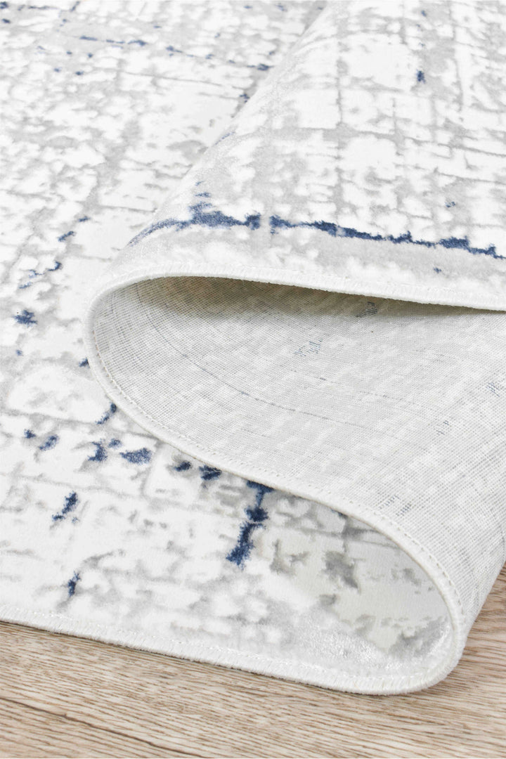 Harmonia Tiger White Rug - Turkish-inspired modern rug from Treasures of Turkey
