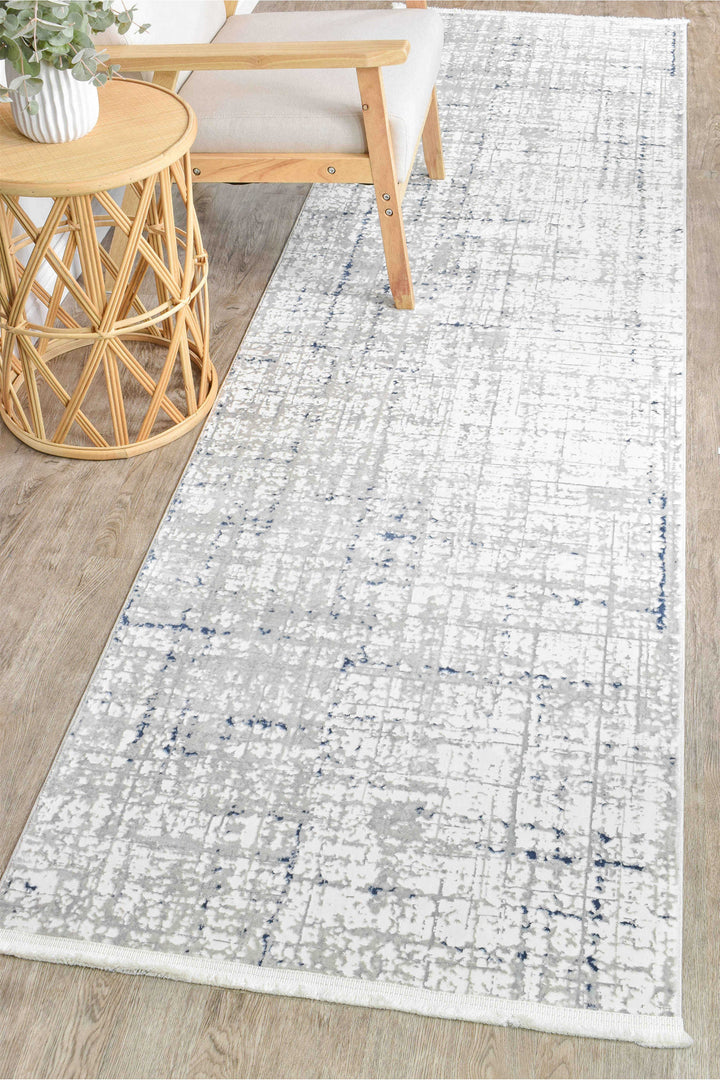 Harmonia Tiger White Rug - Turkish-inspired modern rug from Treasures of Turkey