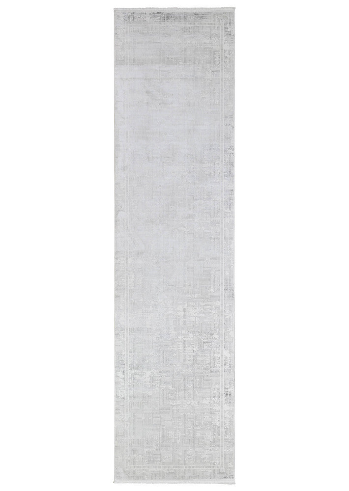 Eden Silk Touch Charcoal Cream Hallway Runner – Treasures of Turkey