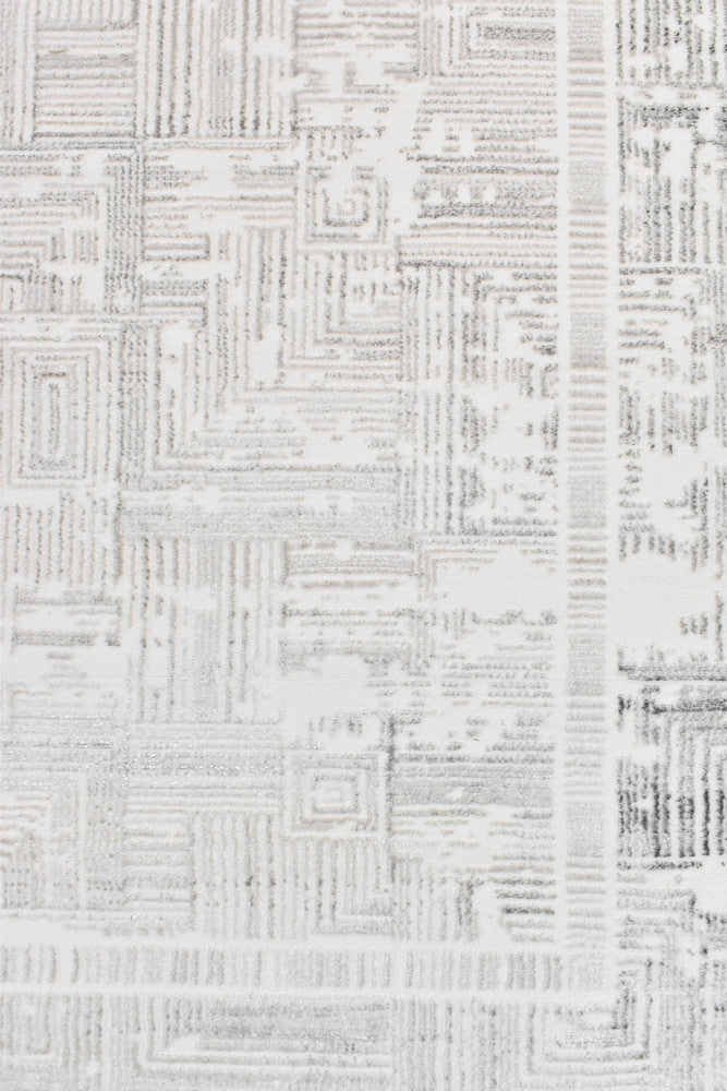 Eden Silk Touch Charcoal Cream Modern Rug - Turkish-inspired modern rug from Treasures of Turkey