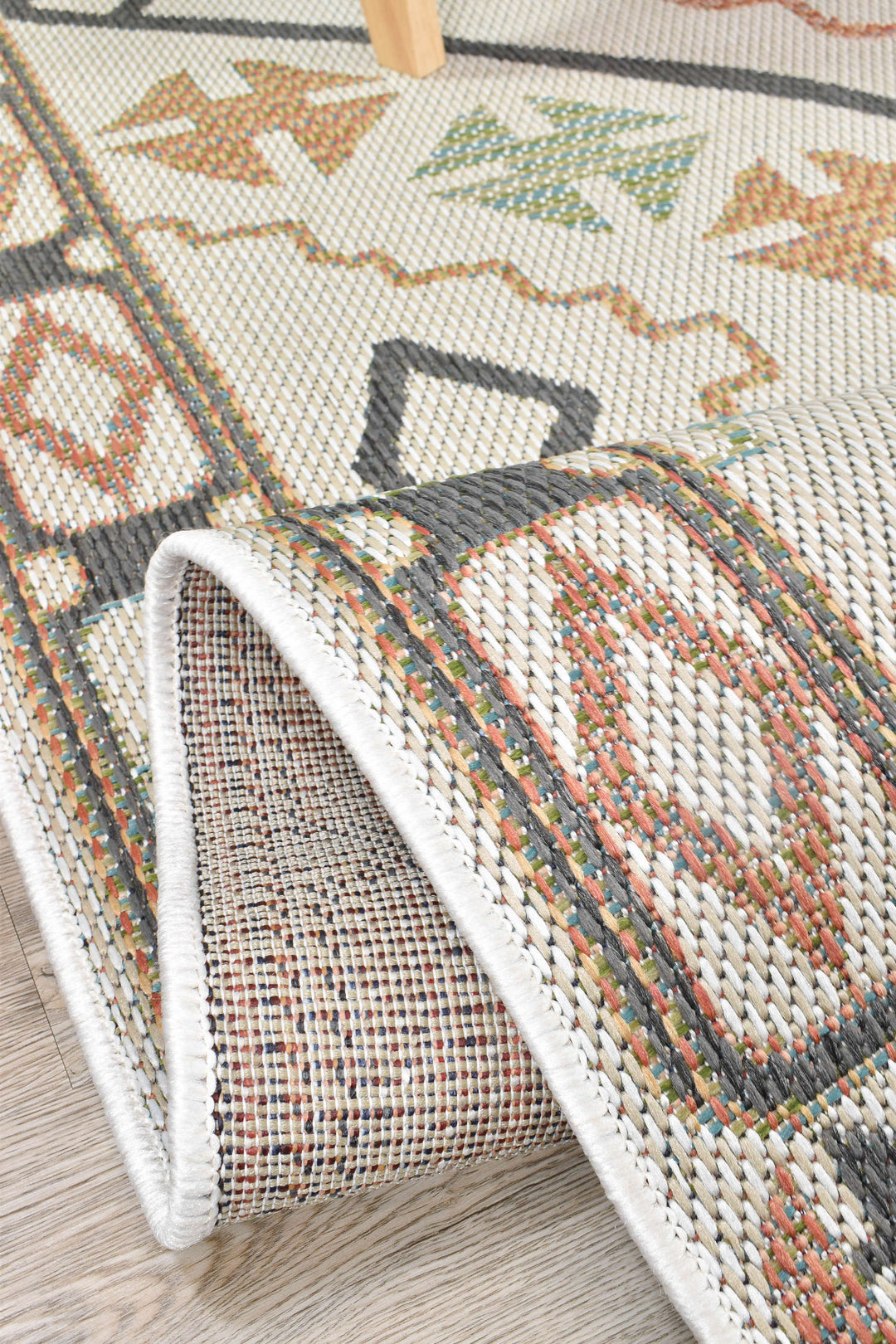 Aurora Tenochca Aztec Multi-Colour Terracotta Indoor Outdoor Rug – Treasures of Turkey Australia