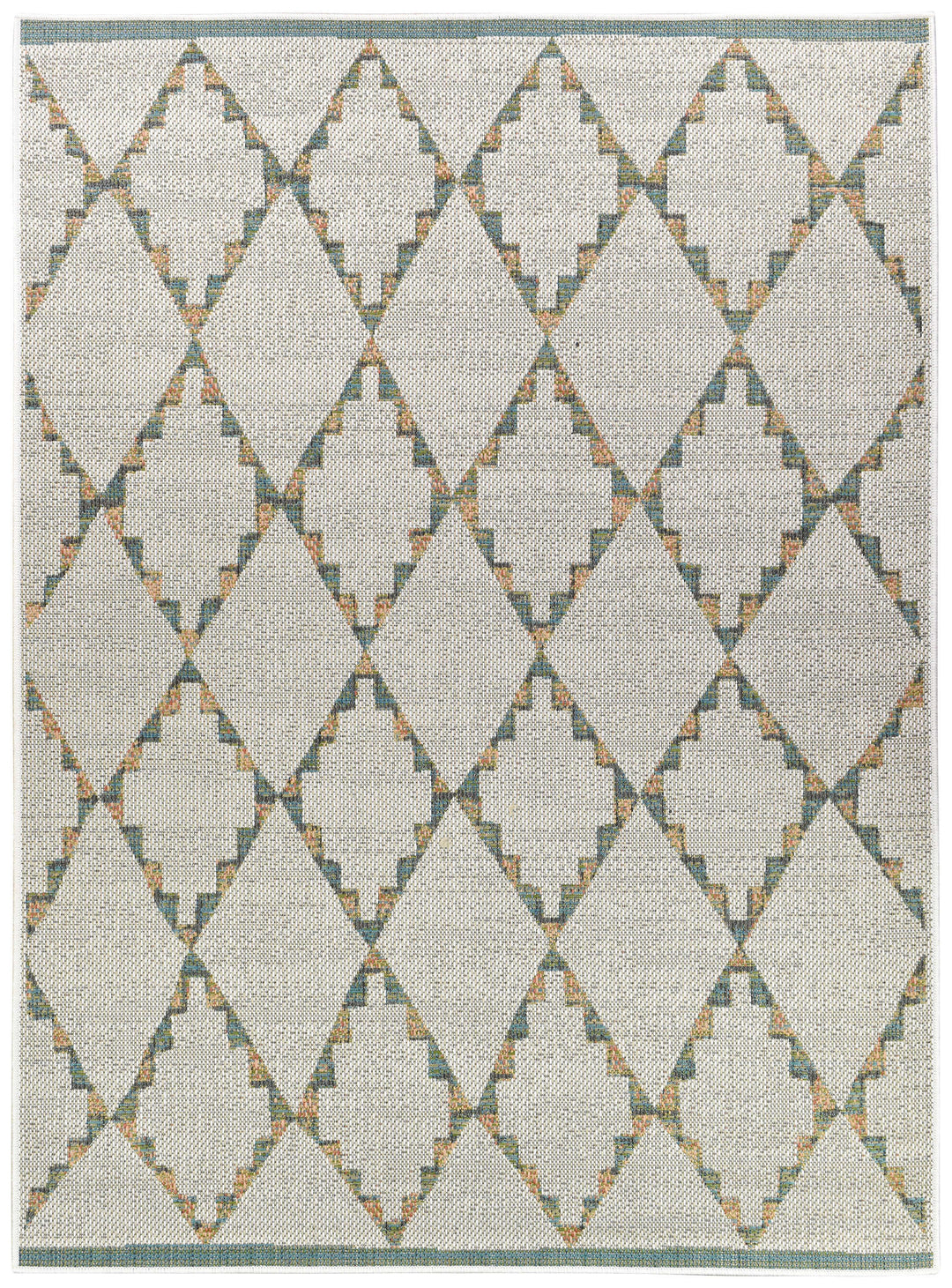 Montana Diamond Rug - Turkish-inspired indoor/outdoor rug from Treasures of Turkey
