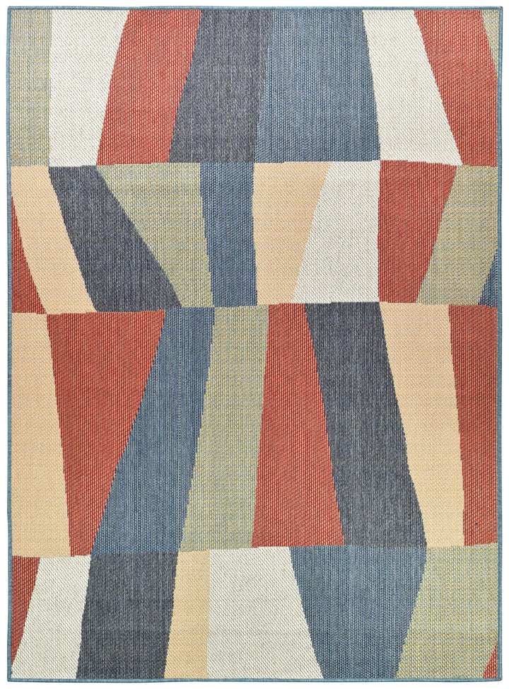 Montana Polygon Rug - Turkish-inspired indoor/outdoor rug from Treasures of Turkey