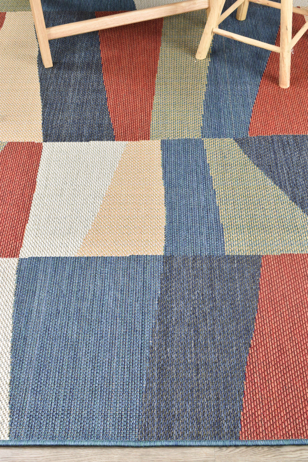 Montana Polygon Rug - Turkish-inspired indoor/outdoor rug from Treasures of Turkey