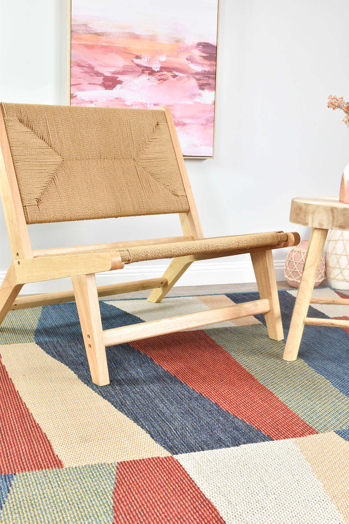 Montana Polygon Rug - Turkish-inspired indoor/outdoor rug from Treasures of Turkey
