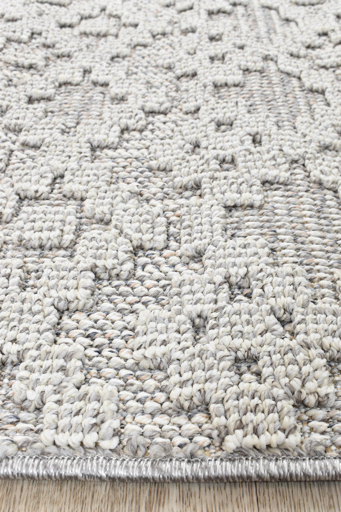 Colorado Light Grey Geometric Indoor Outdoor Rug – Treasures of Turkey Australia