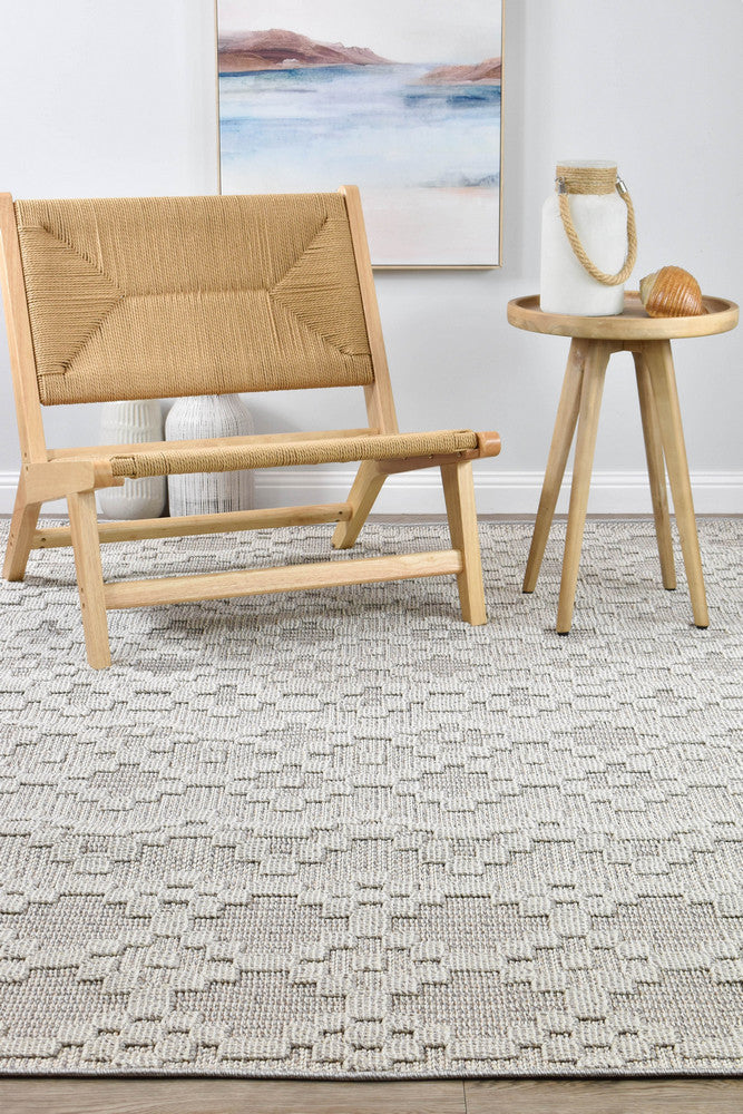 Colorado Light Grey Geometric Indoor Outdoor Rug – Treasures of Turkey Australia
