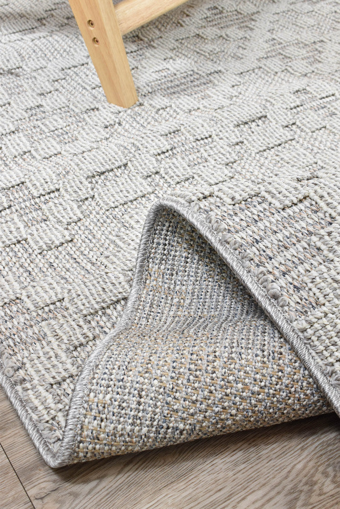 Colorado Light Grey Geometric Indoor Outdoor Rug – Treasures of Turkey Australia