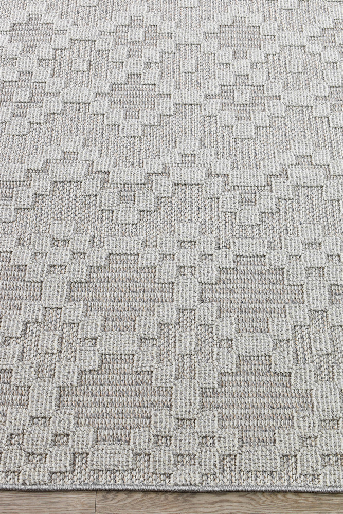Colorado Light Grey Geometric Indoor Outdoor Rug – Treasures of Turkey Australia