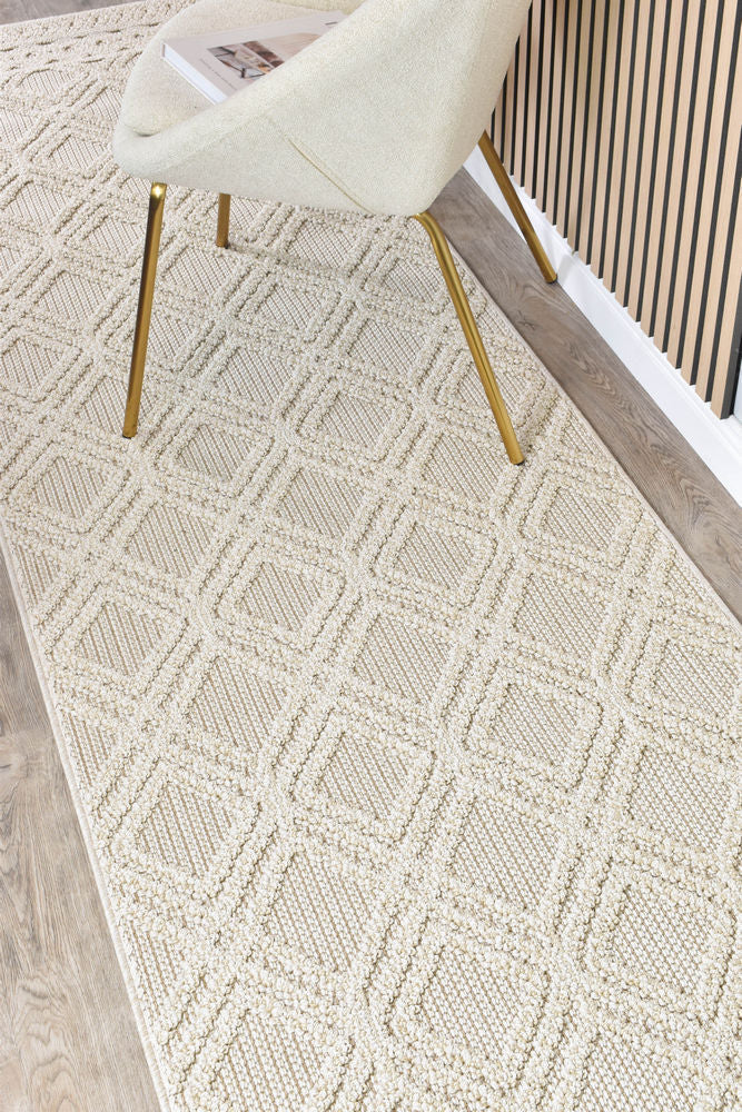 Colorado Runner Natural - Turkish-inspired hallway runner rug from Treasures of Turkey