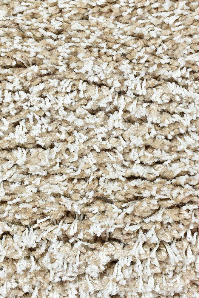 Leona Beige Rug - Turkish-inspired shaggy rug from Treasures of Turkey