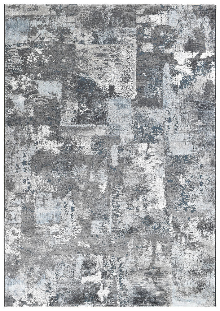 Imperial Black Cascade Rug - Turkish-inspired modern rug from Treasures of Turkey