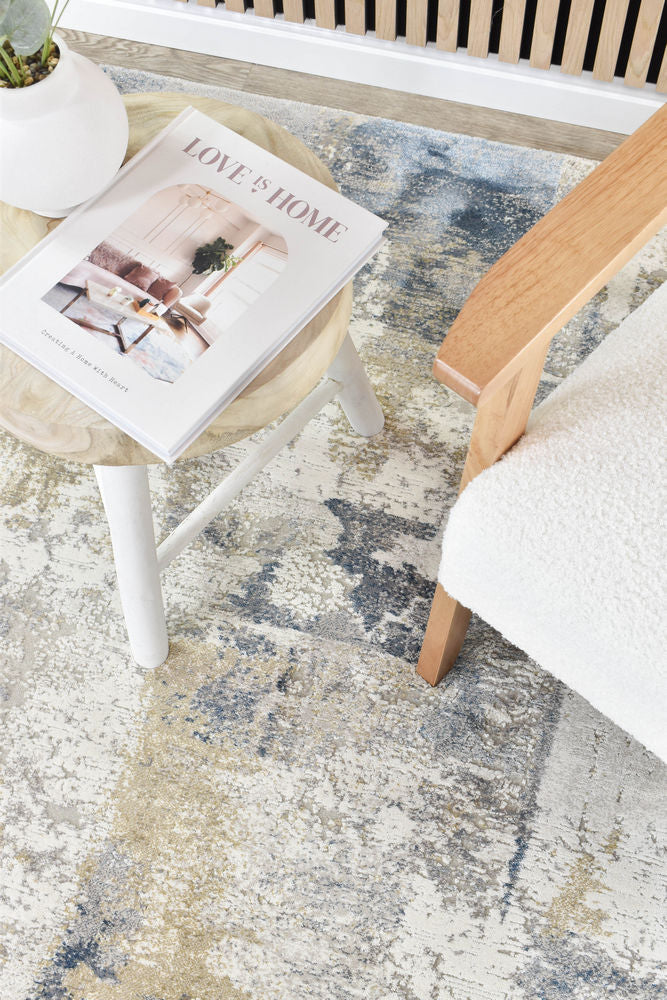 Imperial Natural Nebula Rug - Turkish-inspired modern rug from Treasures of Turkey