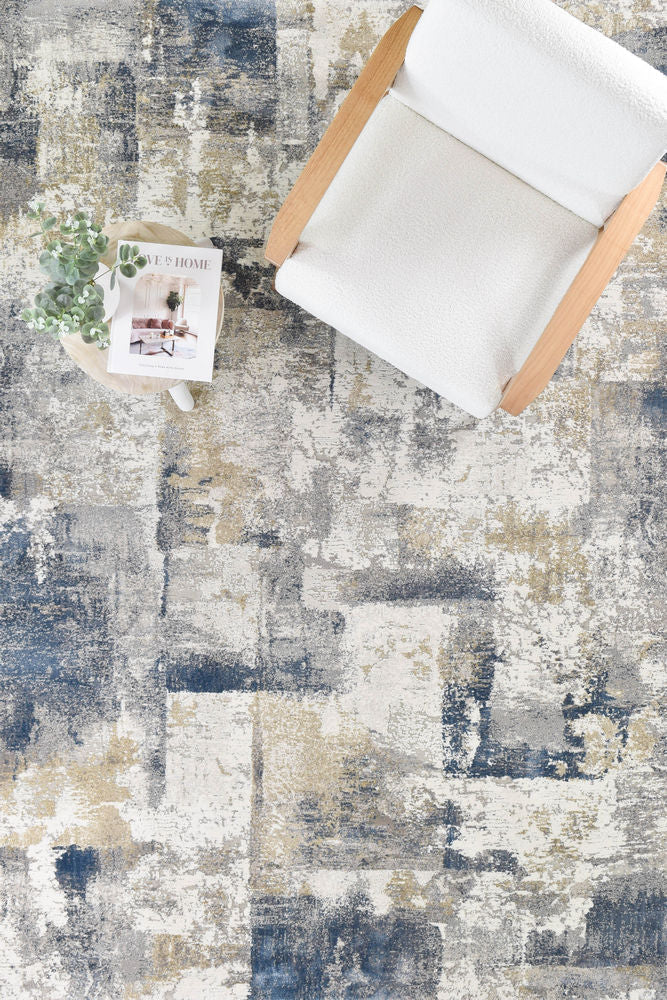 Imperial Natural Nebula Rug - Turkish-inspired modern rug from Treasures of Turkey
