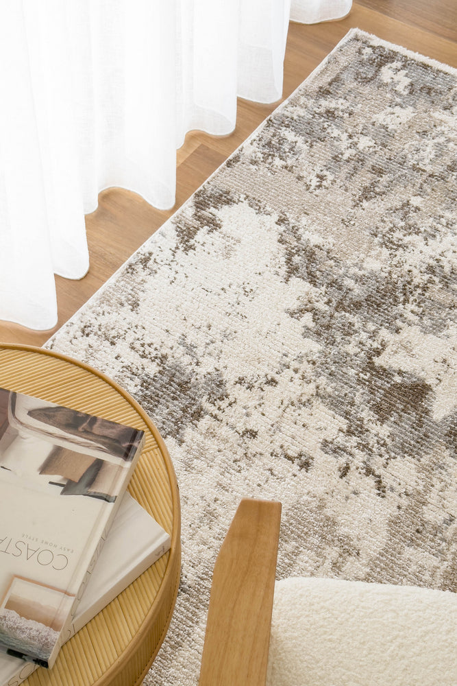 Capri Limestone Cream Contemporary Modern Rug – Treasures of Turkey Australia