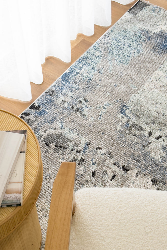 Vienna Dark Grey Grey Rug - Turkish-inspired modern rug from Treasures of Turkey