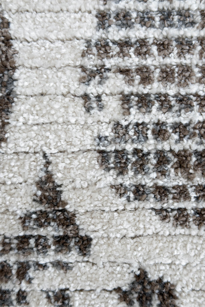 Vienna Dark Grey Cream Rug - Turkish-inspired modern rug from Treasures of Turkey