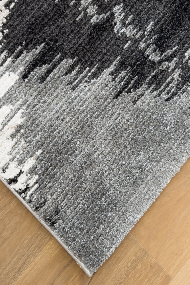 Vienna Cream Dark Blue Rug - Turkish-inspired modern rug from Treasures of Turkey