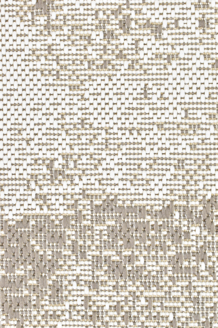 Carmel Beige White Rug - Turkish-inspired indoor/outdoor rug from Treasures of Turkey