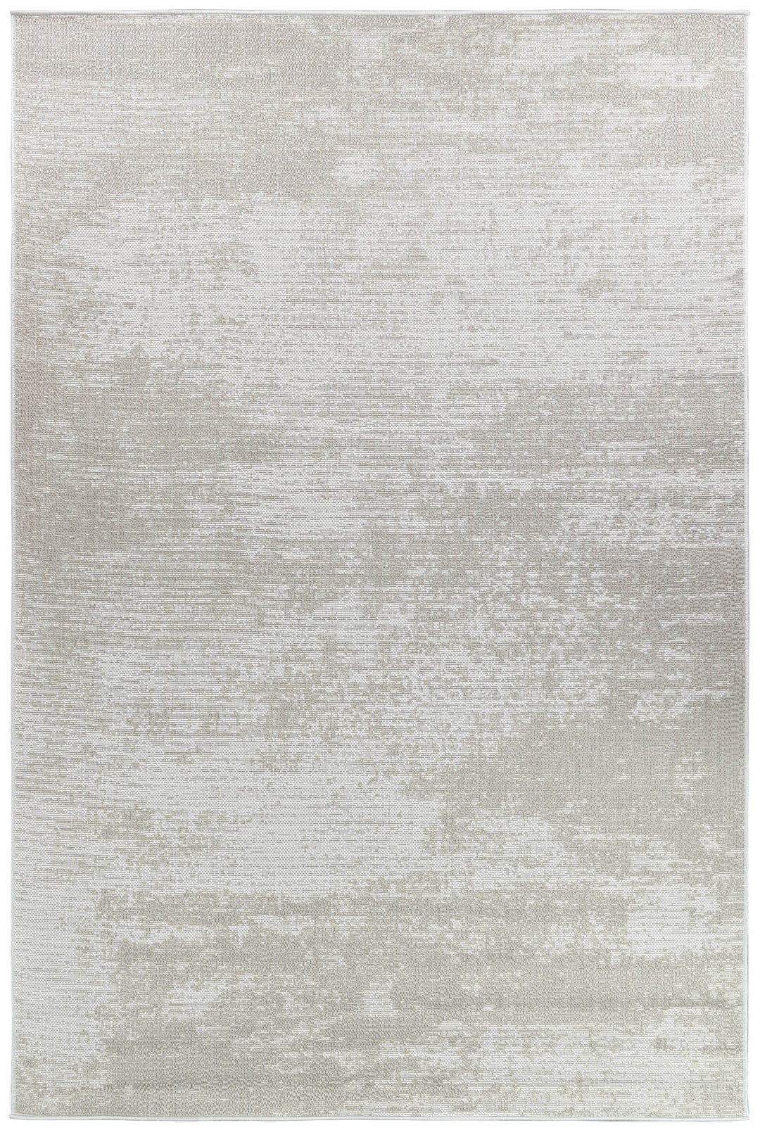 Carmel Cream White Rug - Turkish-inspired indoor/outdoor rug from Treasures of Turkey