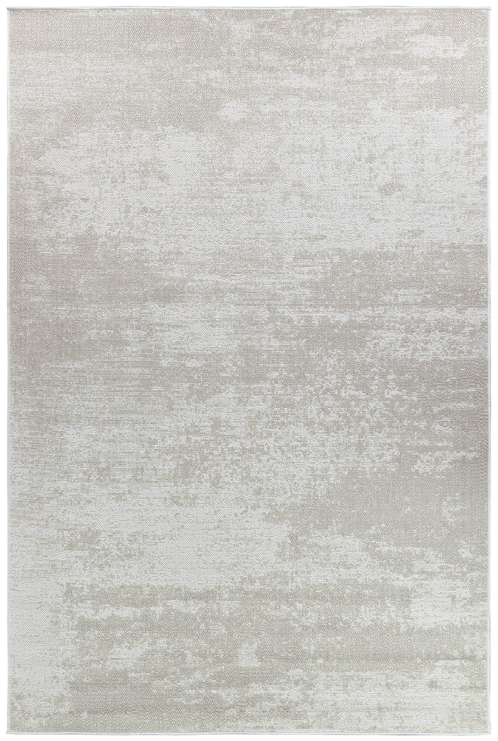 Carmel Cream White Rug - Turkish-inspired indoor/outdoor rug from Treasures of Turkey