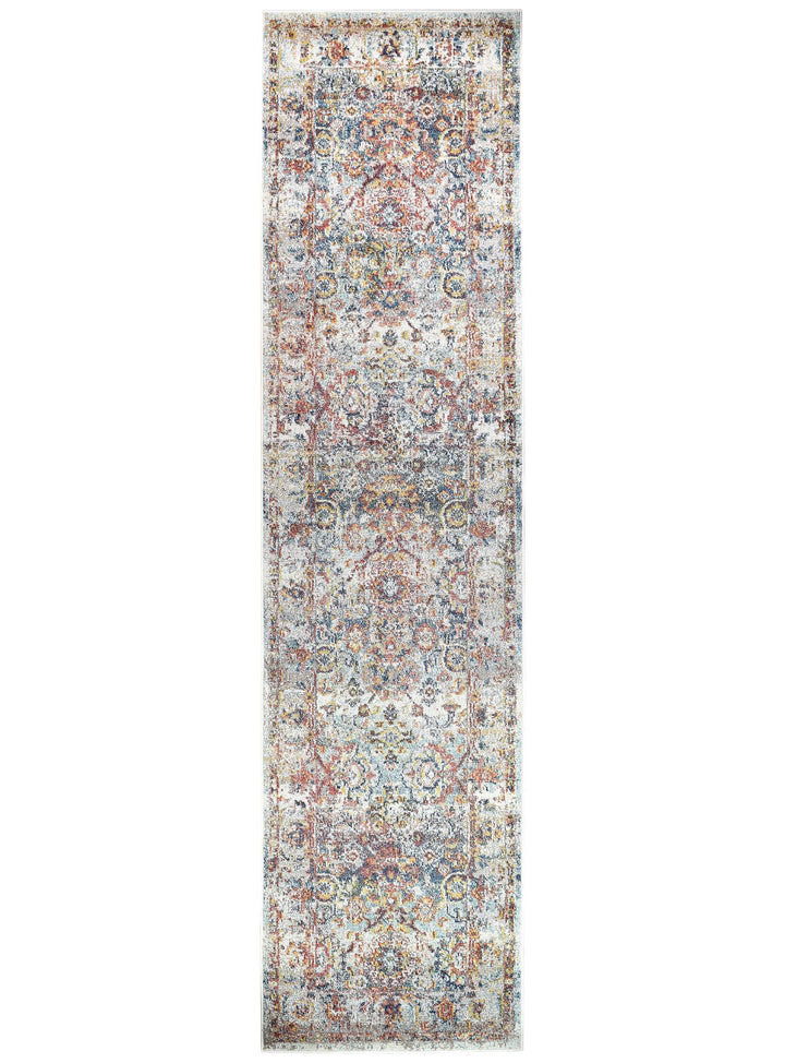 Casablanca Navy Cream Rug - Turkish-inspired modern rug from Treasures of Turkey