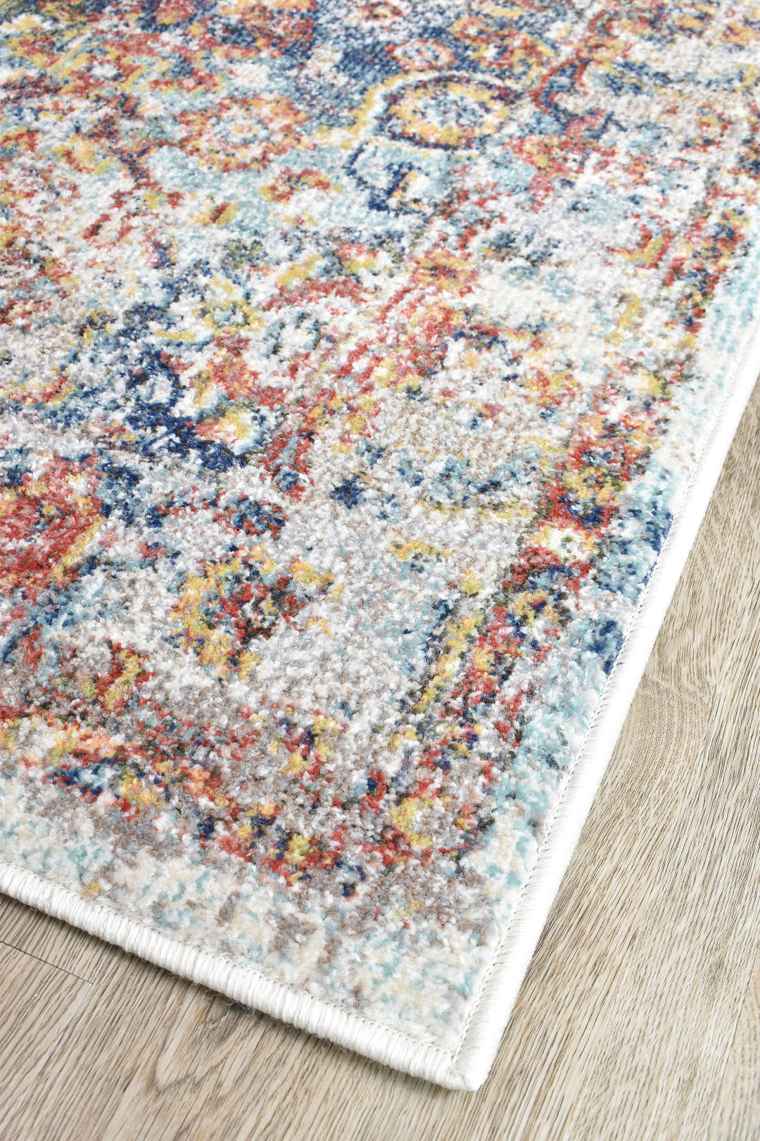 Casablanca Navy Cream Rug - Turkish-inspired modern rug from Treasures of Turkey
